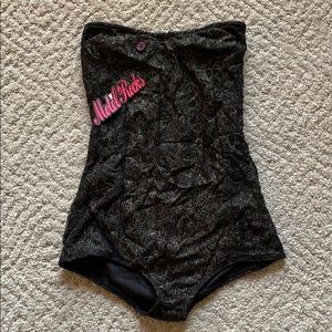 NWT Motel Rocks Strapless Bodysuit Sz XS